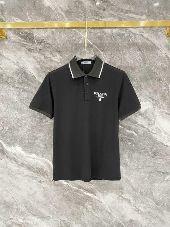 Picture of Prada Polo Shirts Short _SKUPradaM-3XLomtr28425697